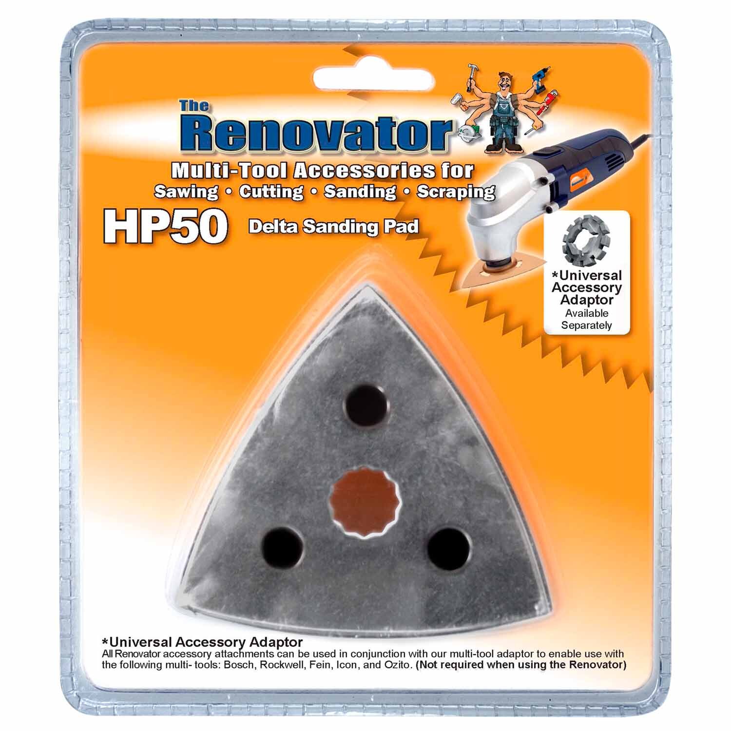 Multi-Tool Delta Sanding Pad