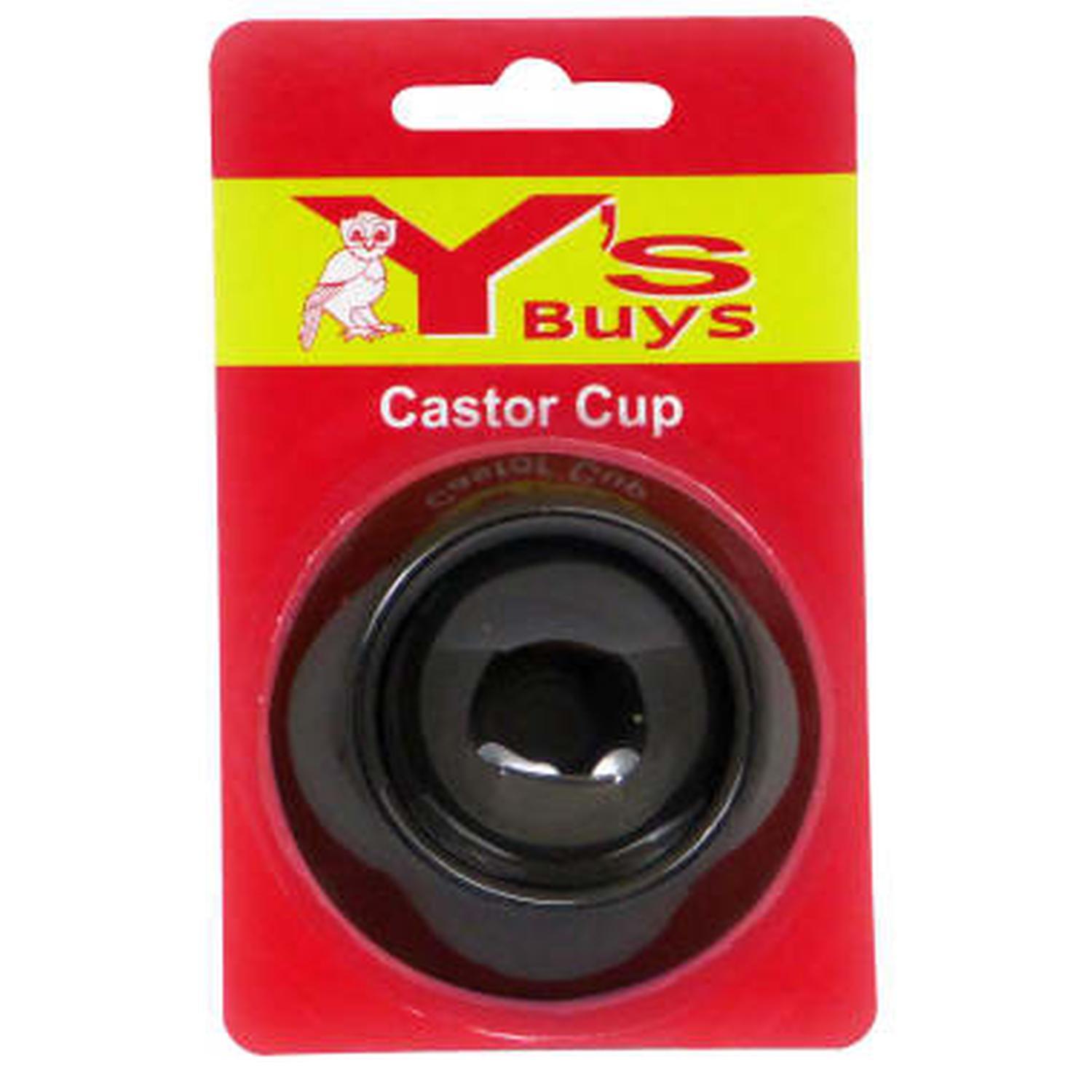 Castor Cup 62mm Black