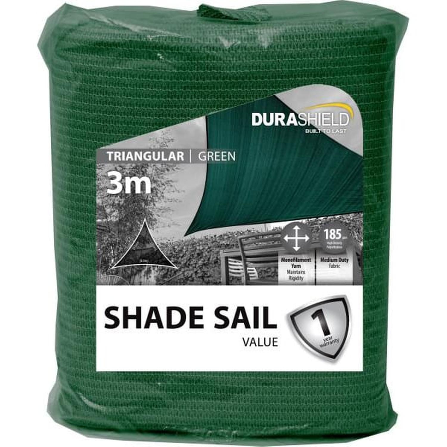 Shade Sail Value Triangle 3M Green