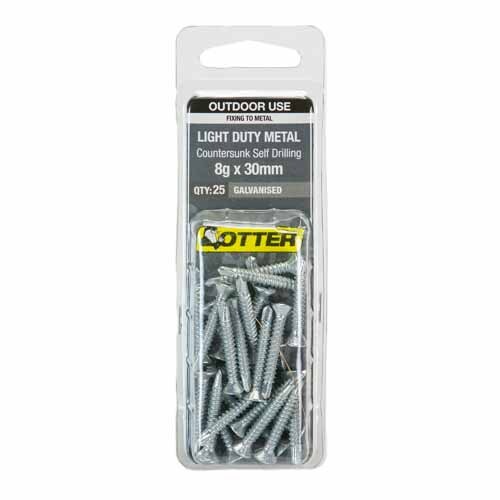 Light Duty Metal Screws