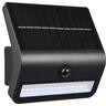 Solar Security Wall light - Sensor 300lumens Black