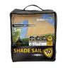 Shade Sail Platinum Triangle 5M Sand