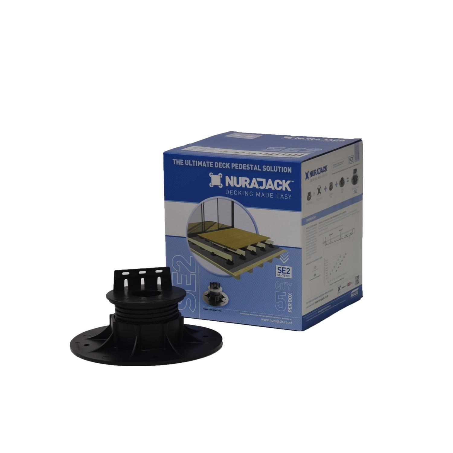Joist Se02 50-75mm 5 Pack Black