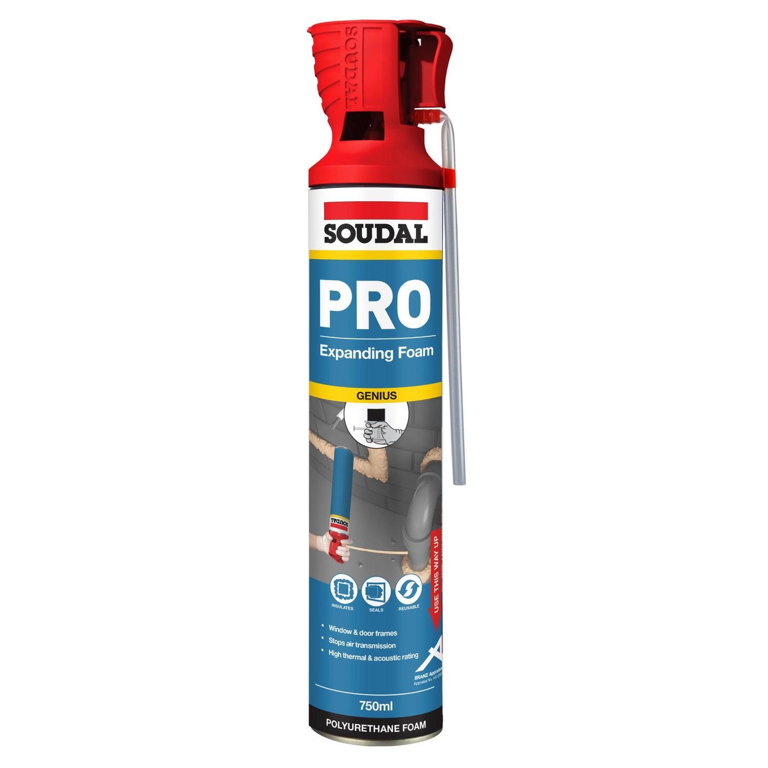 Soudal Pro Expanding Foam Genius 750ml