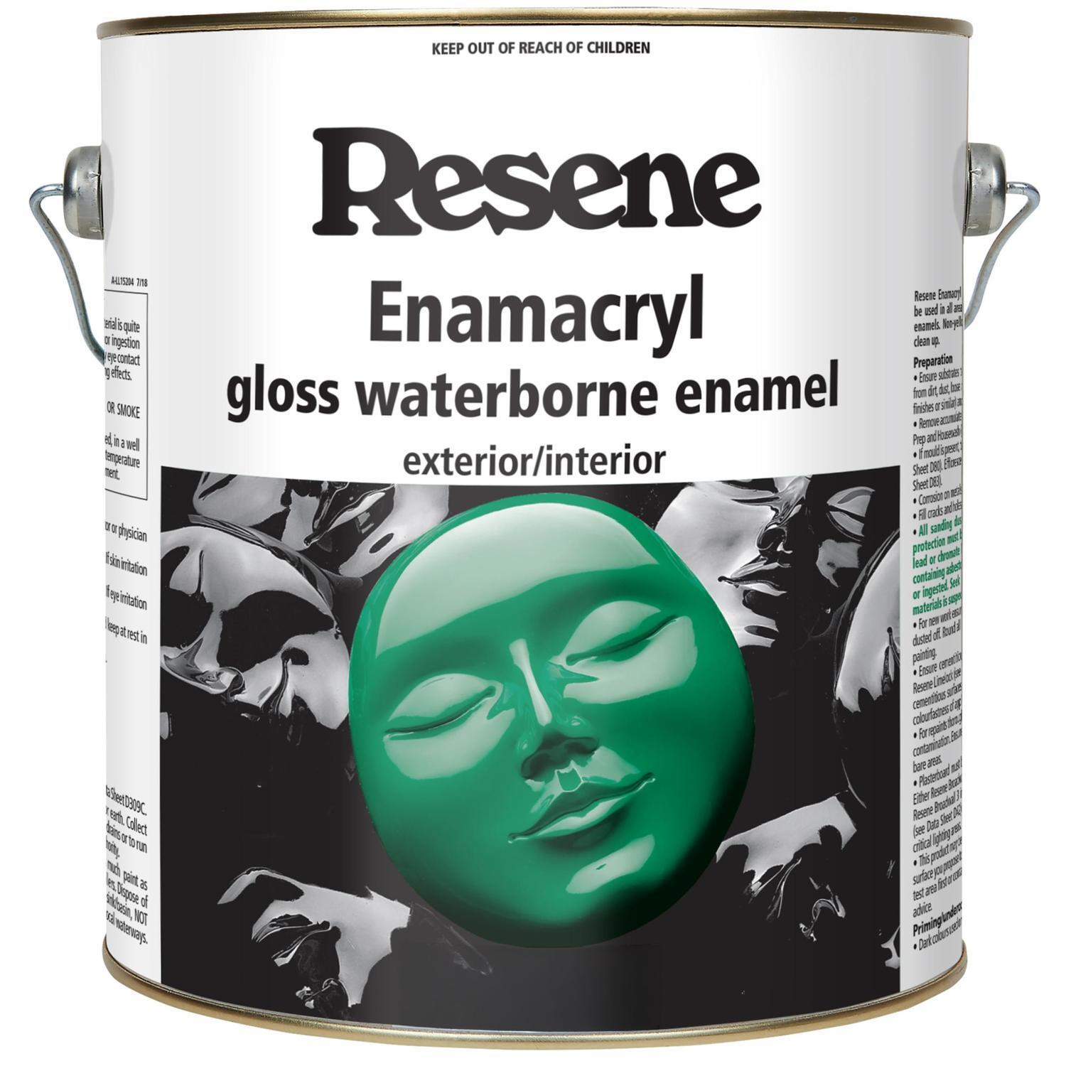 Waterborne enamel