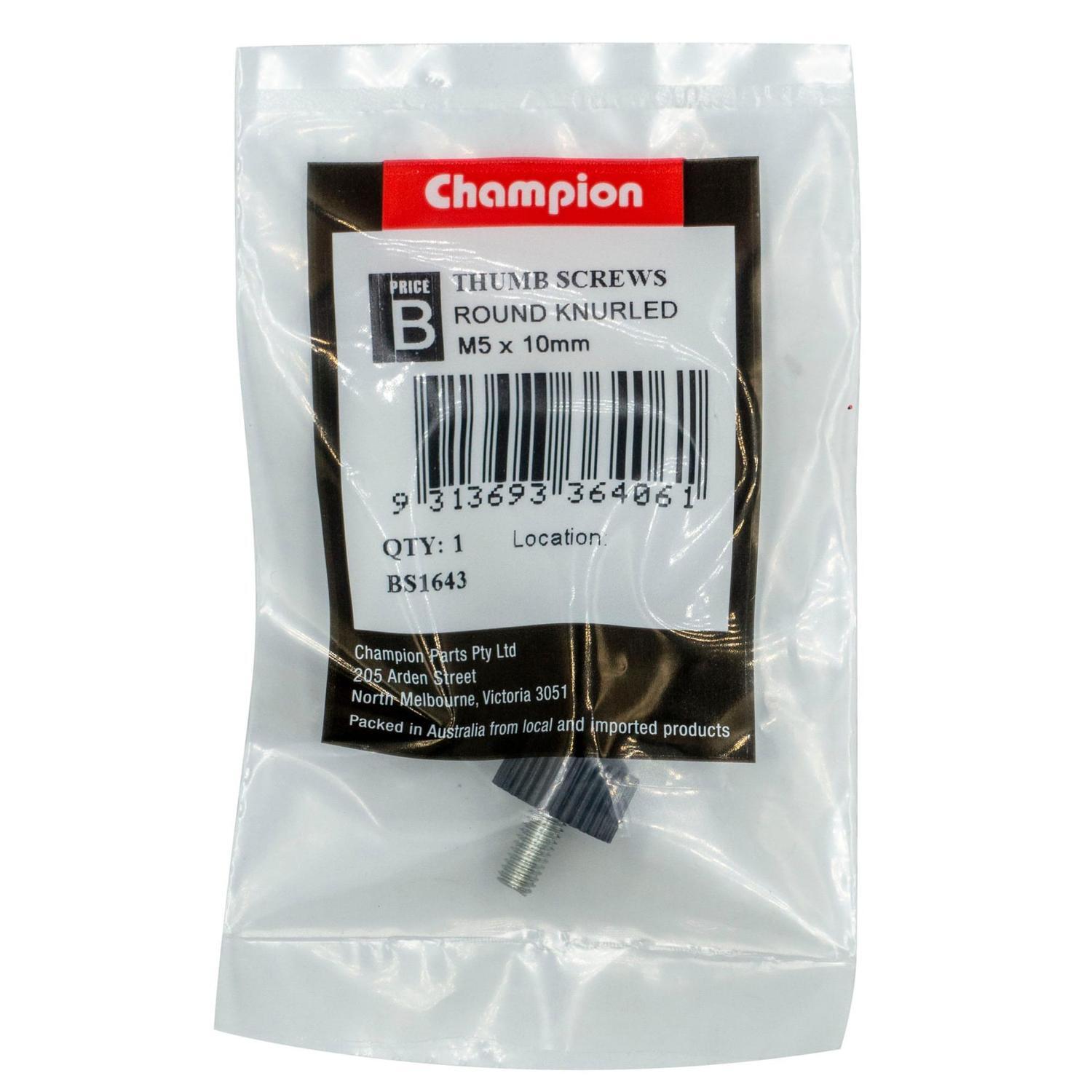 Male Thumb Screw