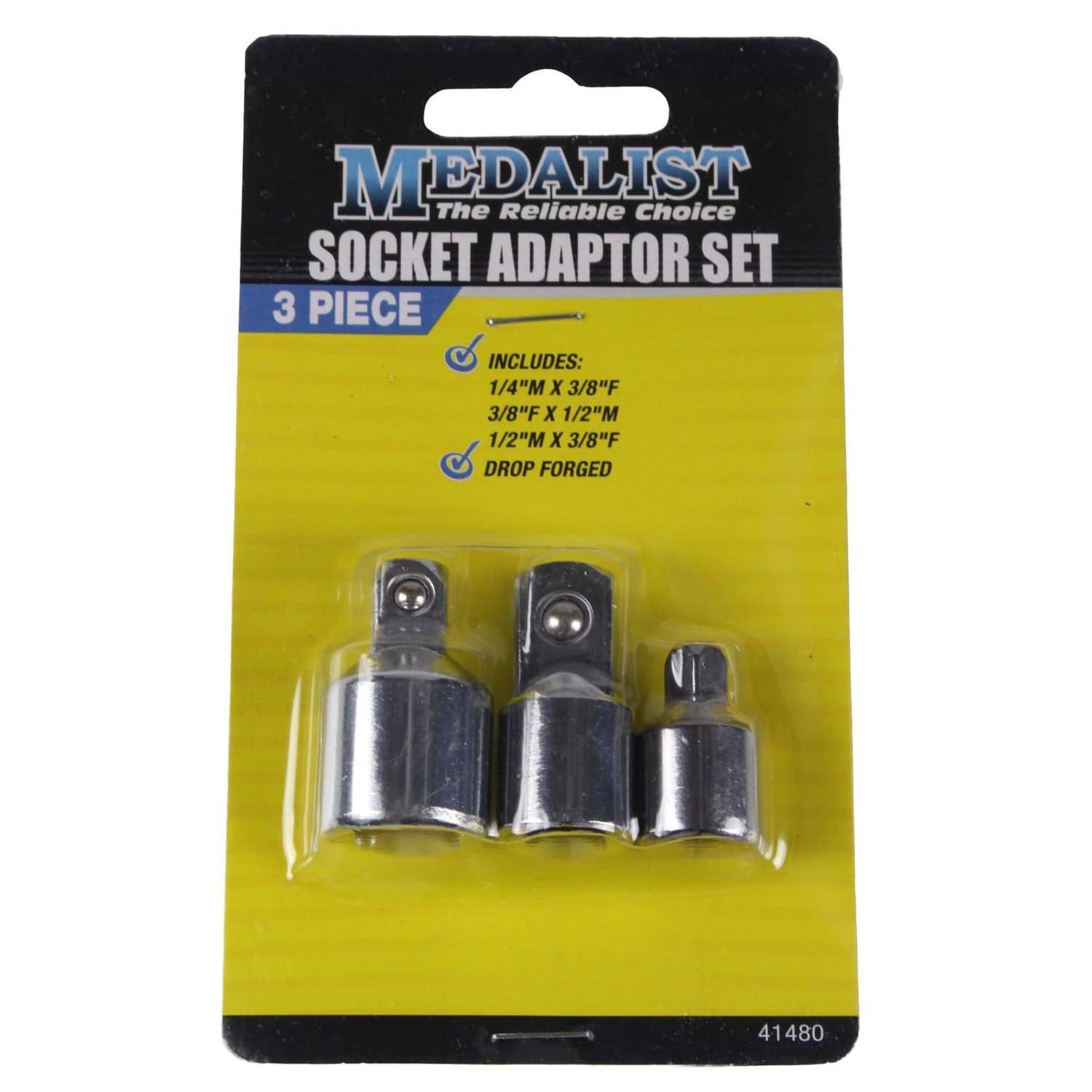 3 Piece Socket Adaptor Set