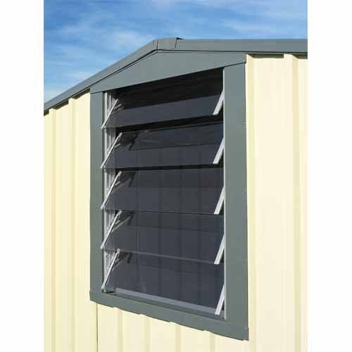 Louvre Window with Toughened Glass