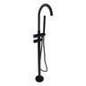 CURVATO Bath Set with Hand Shower Black