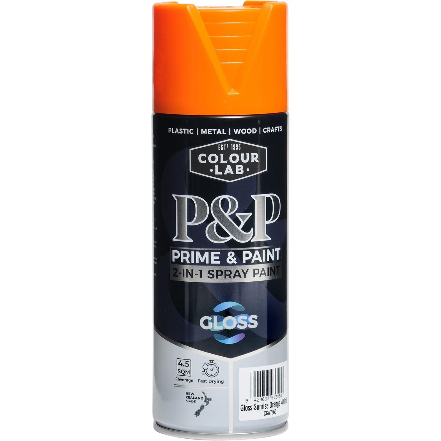 Aerosol Spray Paint 400ml Orange