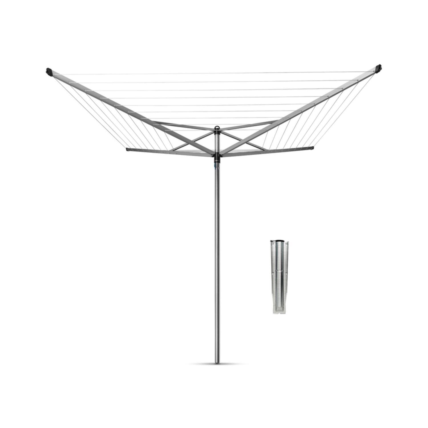 Rotary Clothesline with Ground Spike