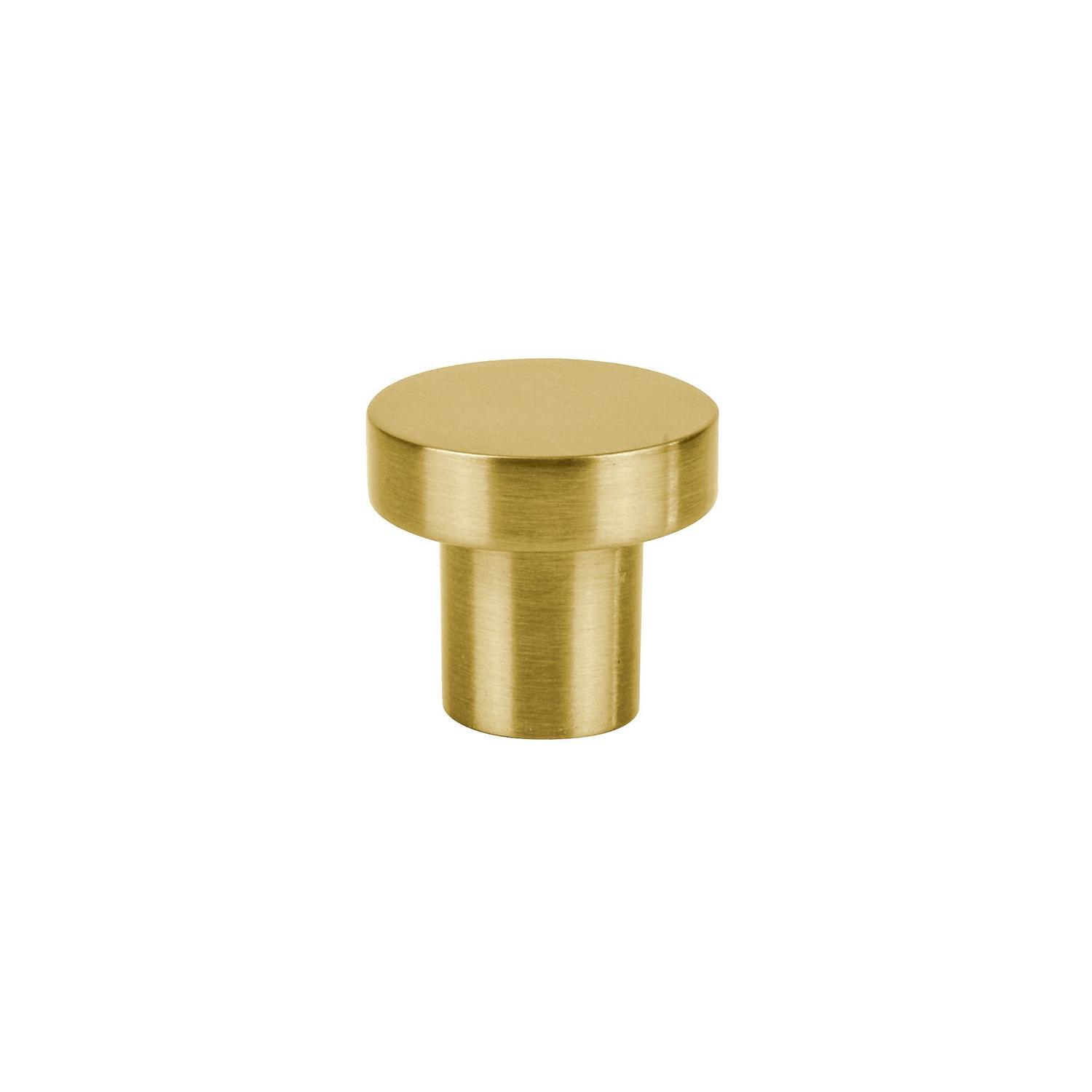 Cabinet Handle D: 28mm H:25 Satin Brass Finish