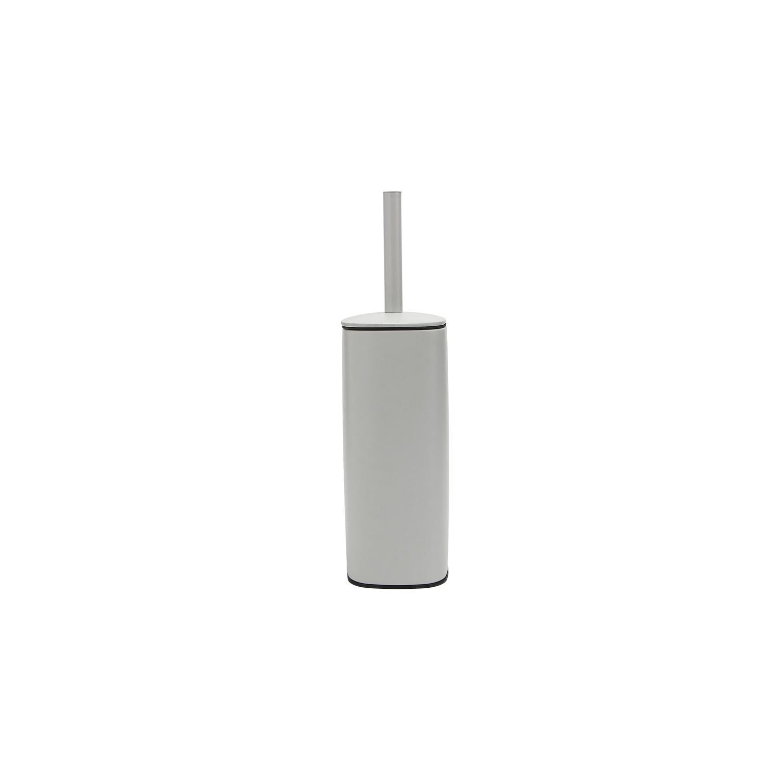 Toilet Brush With Holder White