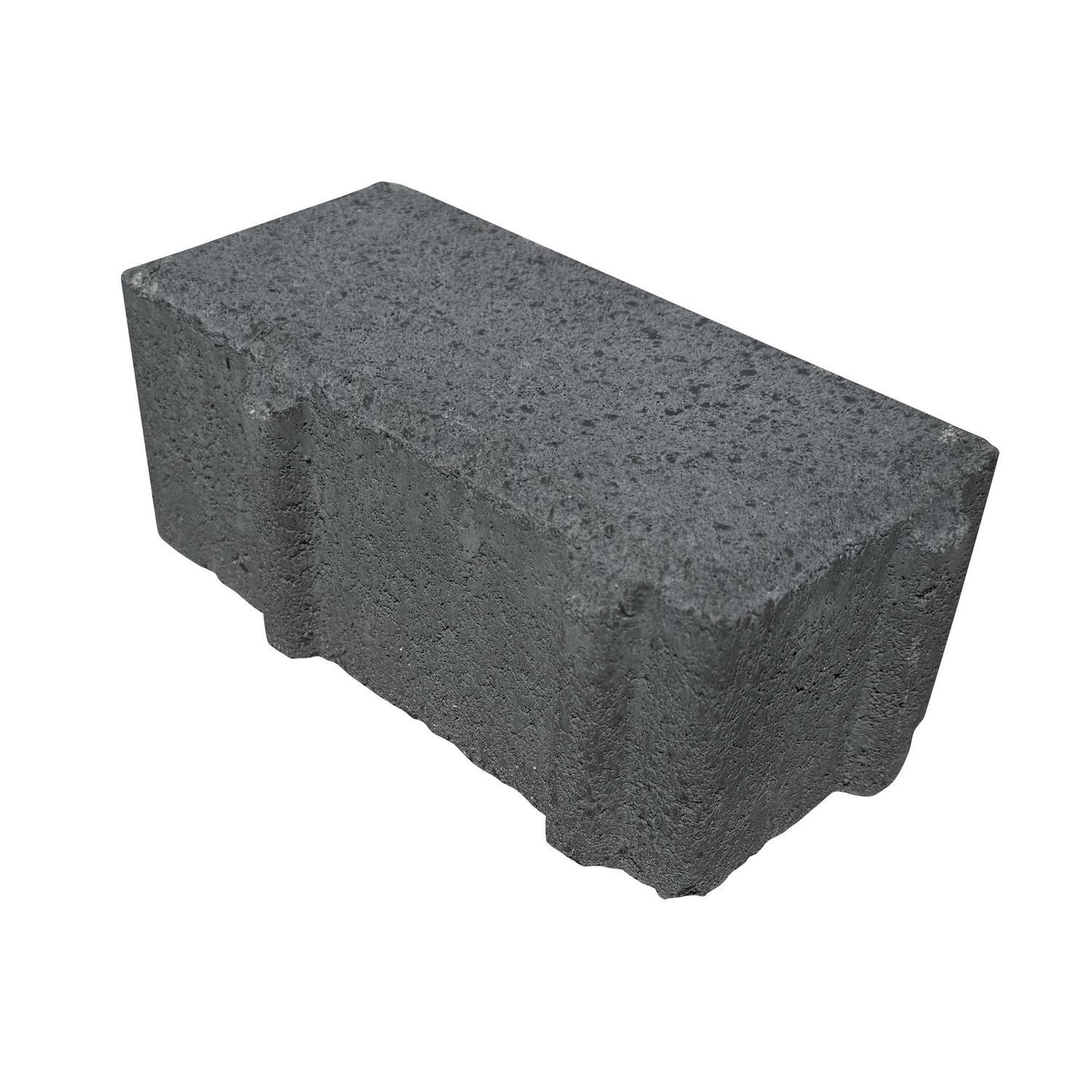 Aqualok Permeable Paver H: 80mm, W: 100mm, L: 200mm Ironsand