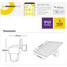 Solar Smart Security Camera White