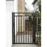 Mansion Pedestrian Gate H:1200mm, W:950mm Black