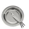 Beer Can Chicken Vertical Cooking Rack and Dish For BBQ and Oven