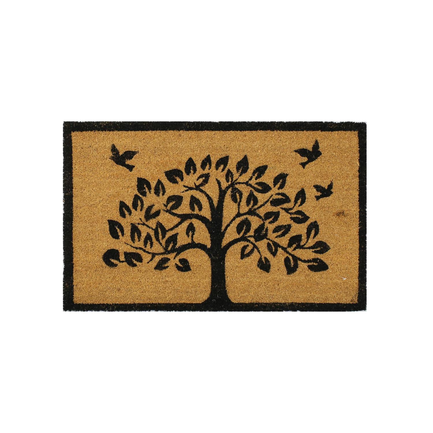Elements Coir Print Mat Tree of Life L: 800mm, W: 500mm, H: 15mm