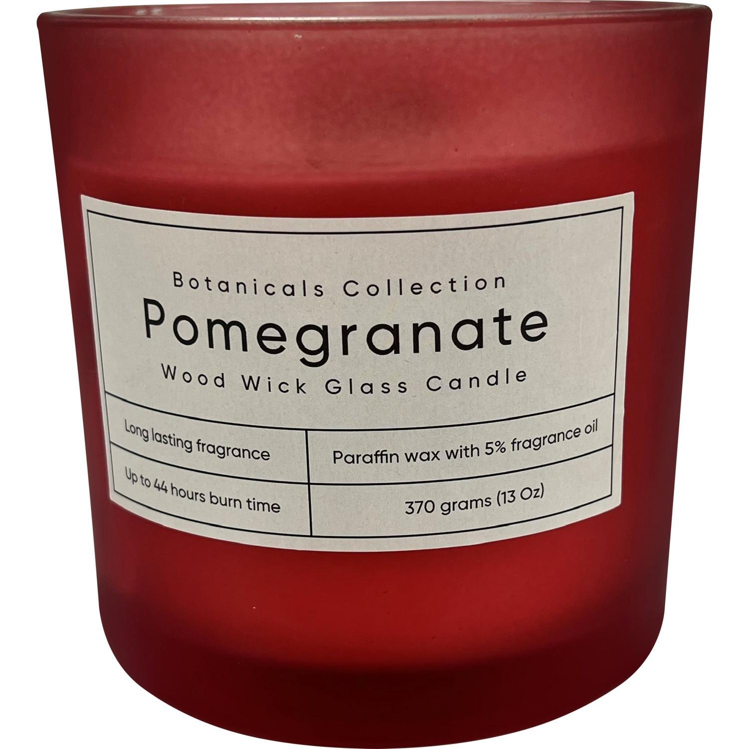 Wood Wick Candle 370g Pomegranate