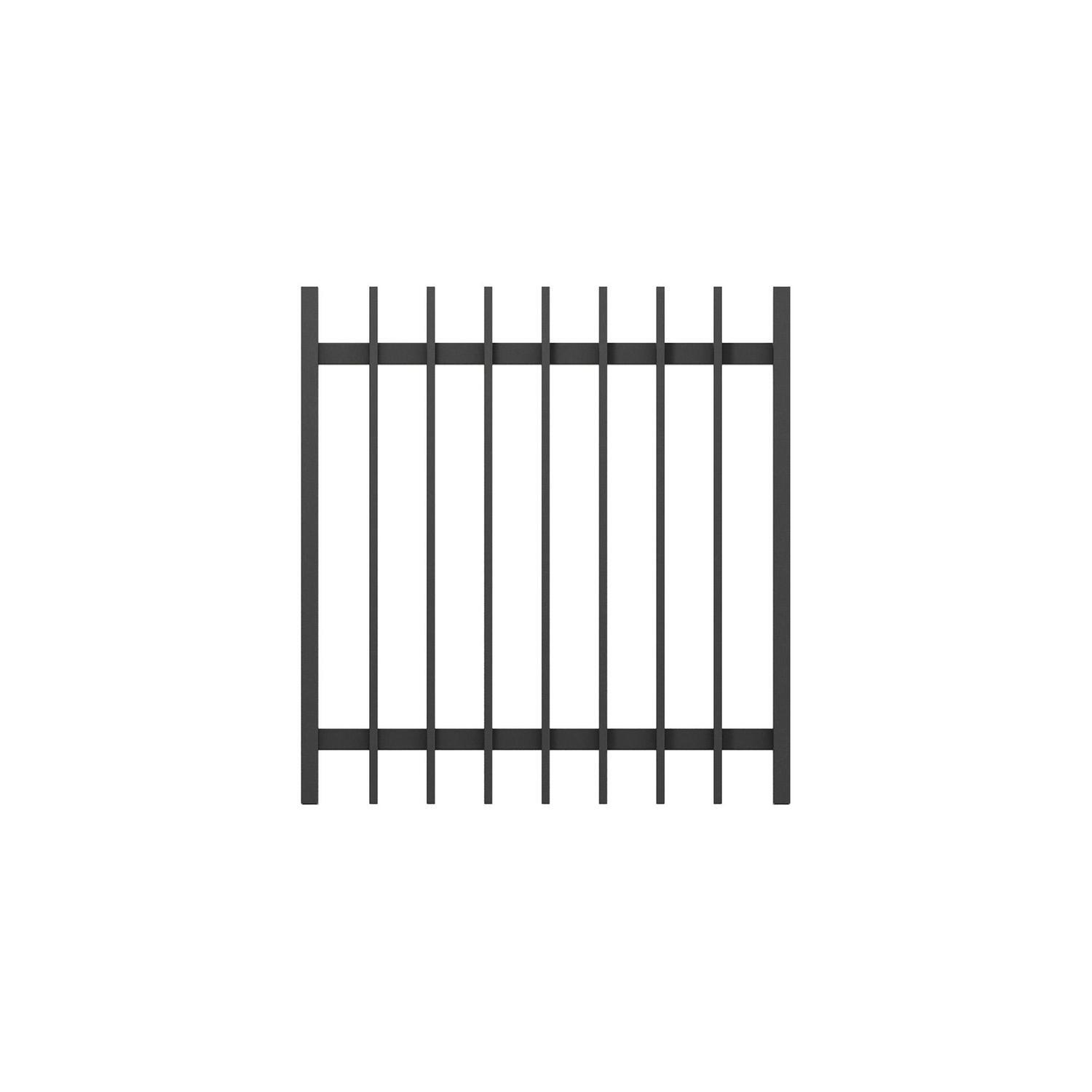 Vertex Adjustable Gate H: 950mm W: 1160mm Black