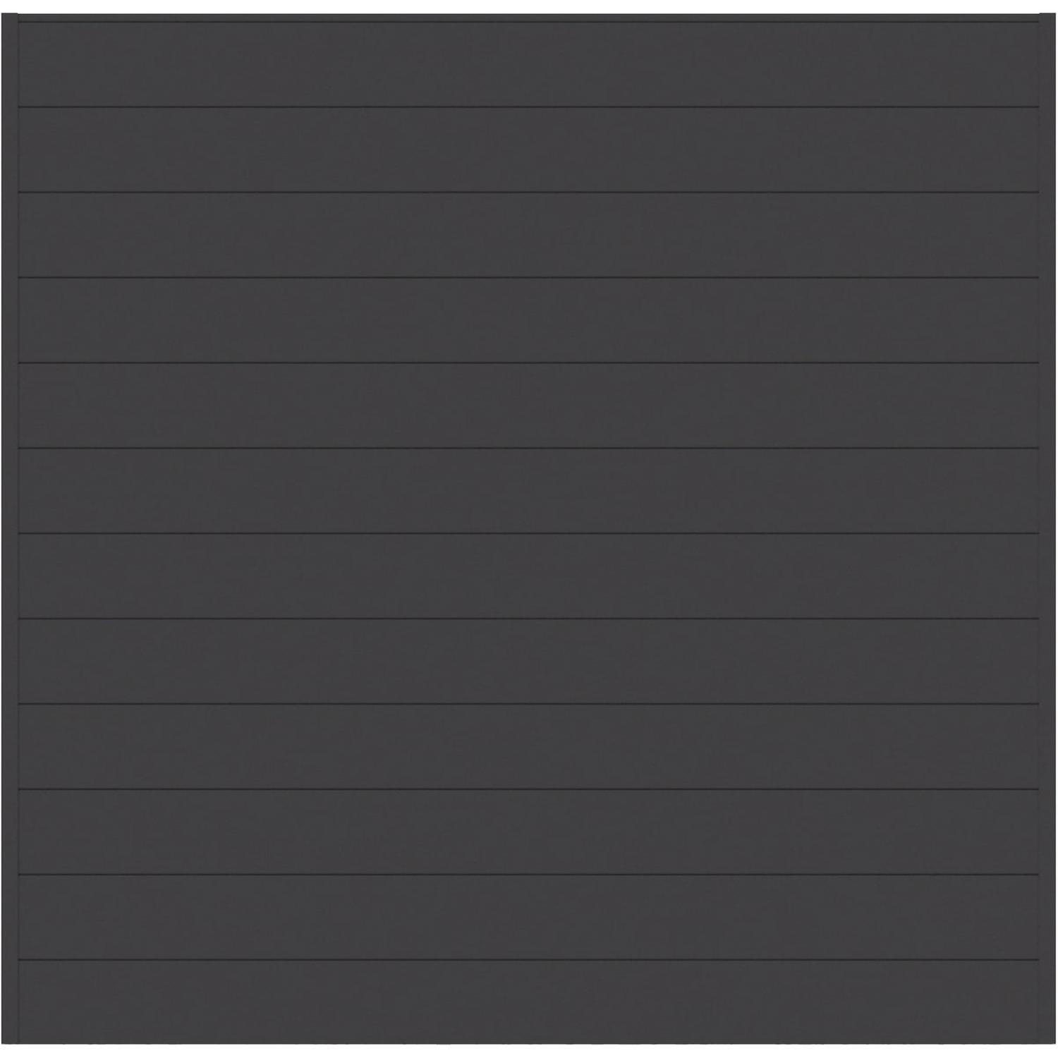 VistaWall Horizontal Solid H: 1800mm x W: 1800mm Thunder