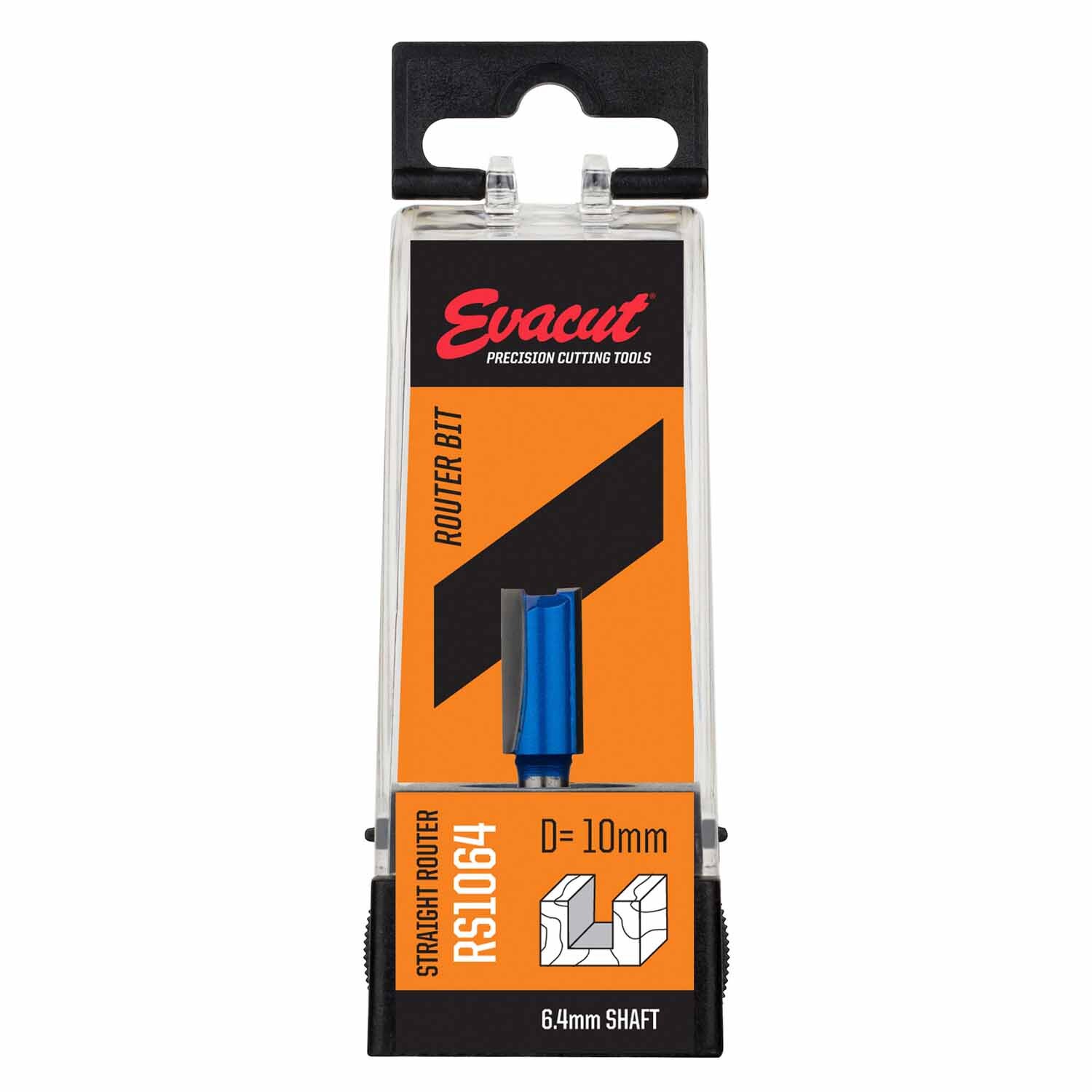 Router Bit Straight Shank: 6.4mm