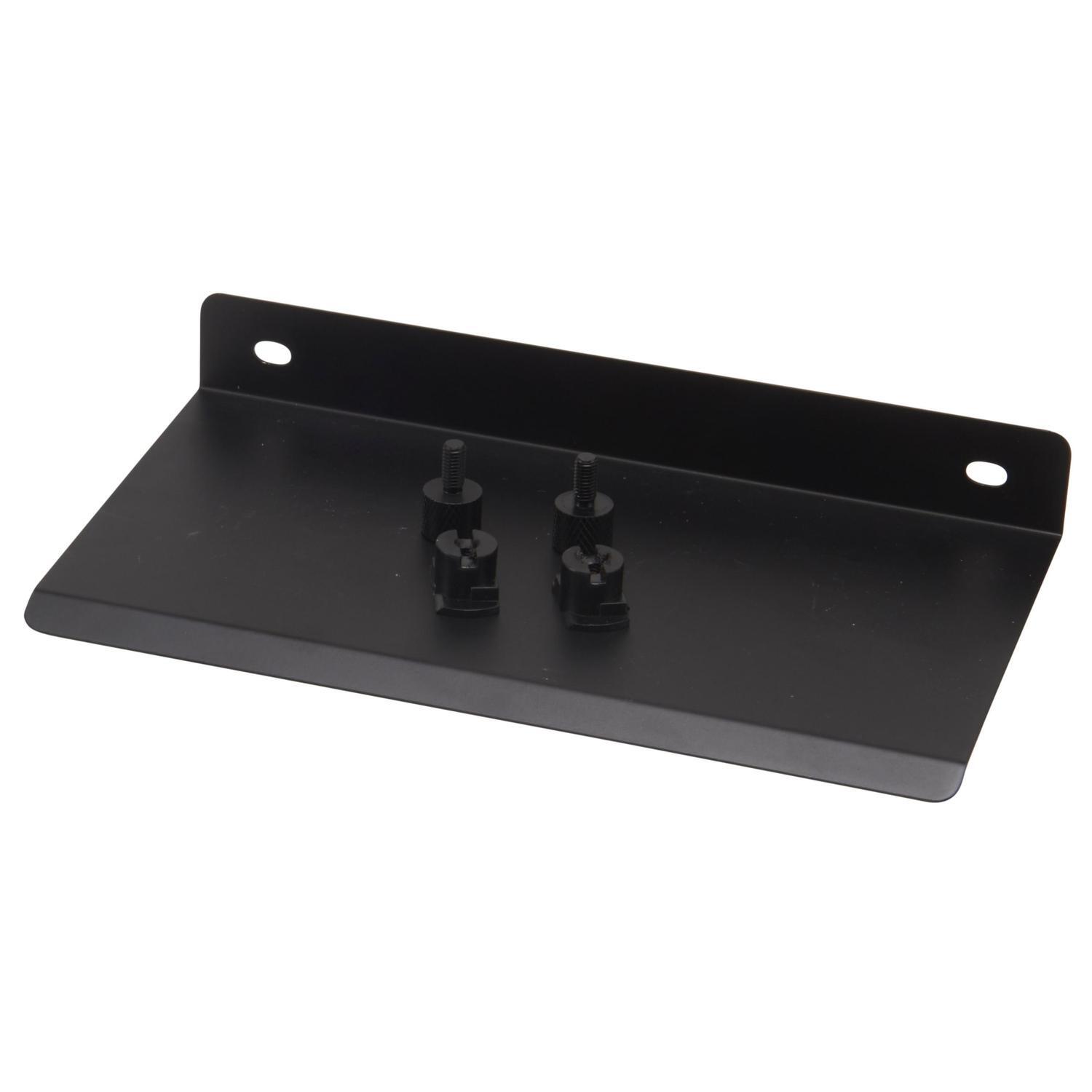 Shelf Steel powder coated finish black 194mm