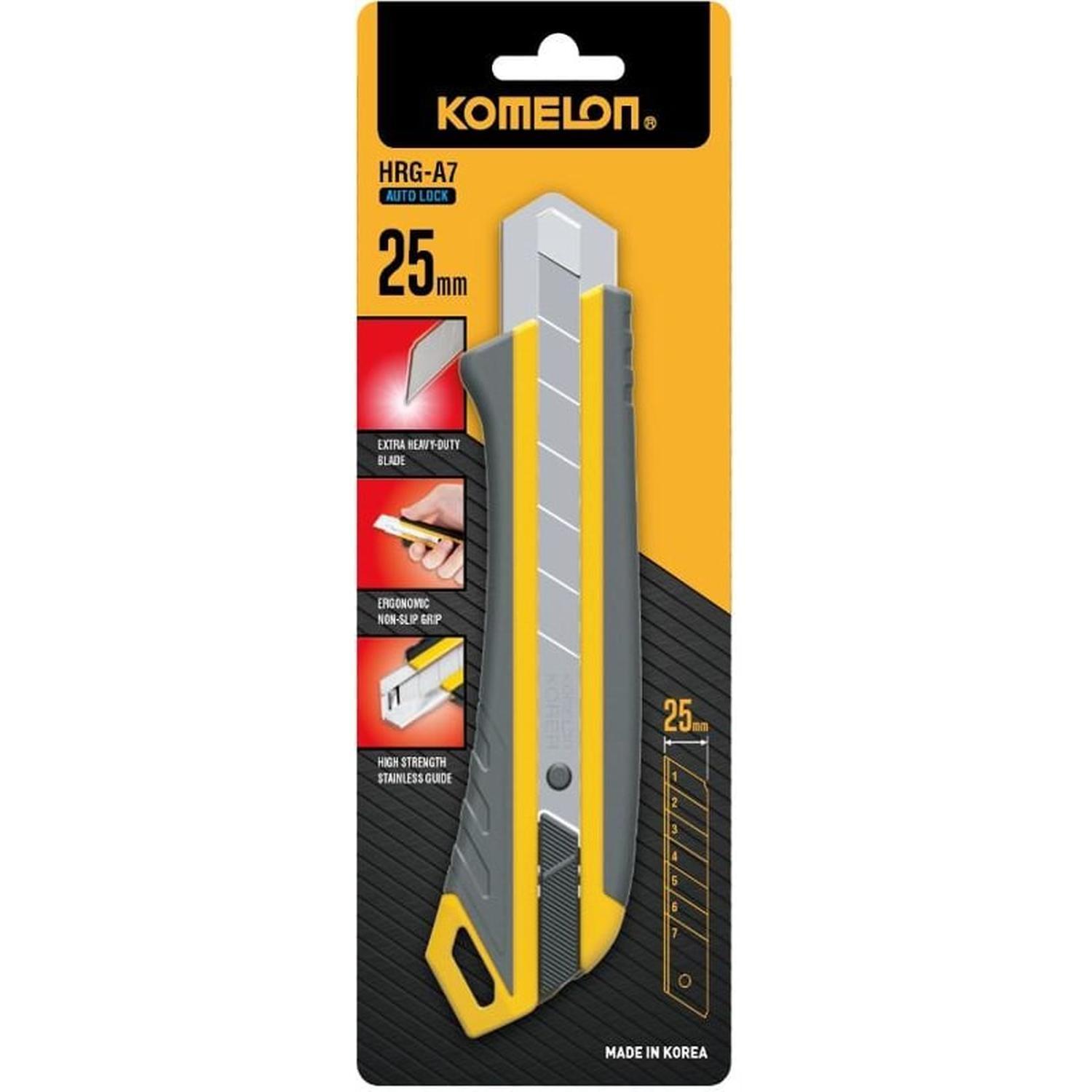 Ergonomic Auto Locking Snap off Blade Knife
