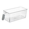 Storage Bin with Soft-Grip Handle 3 litre Clear
