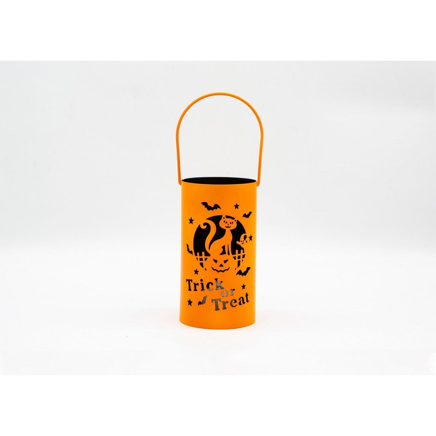 Halloween Lantern Light 15cm Yellow