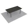Single Carport L: 6050mm, W:3000mm, H:2100mm Ironsand