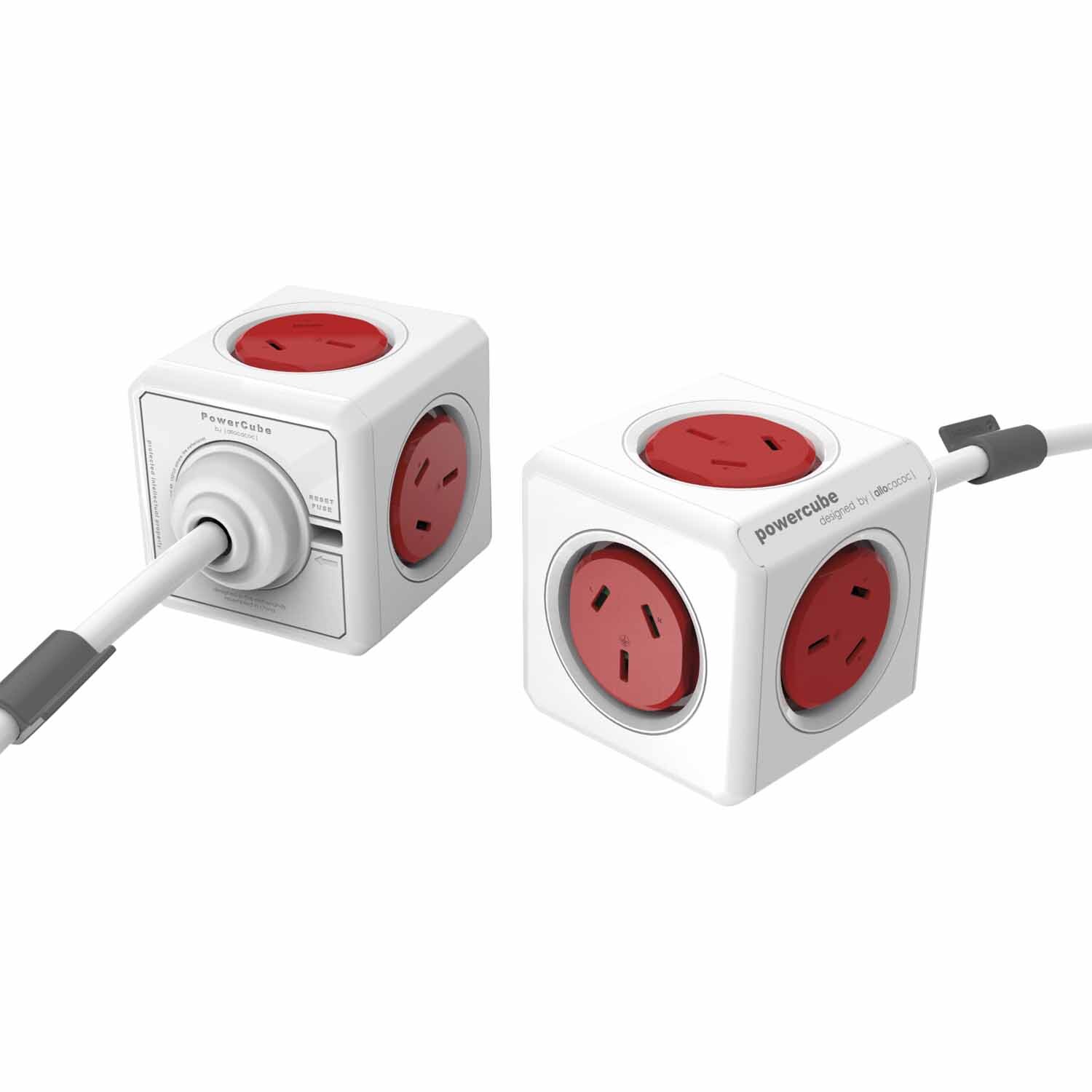 5 Outlet PowerCube Surge Protected