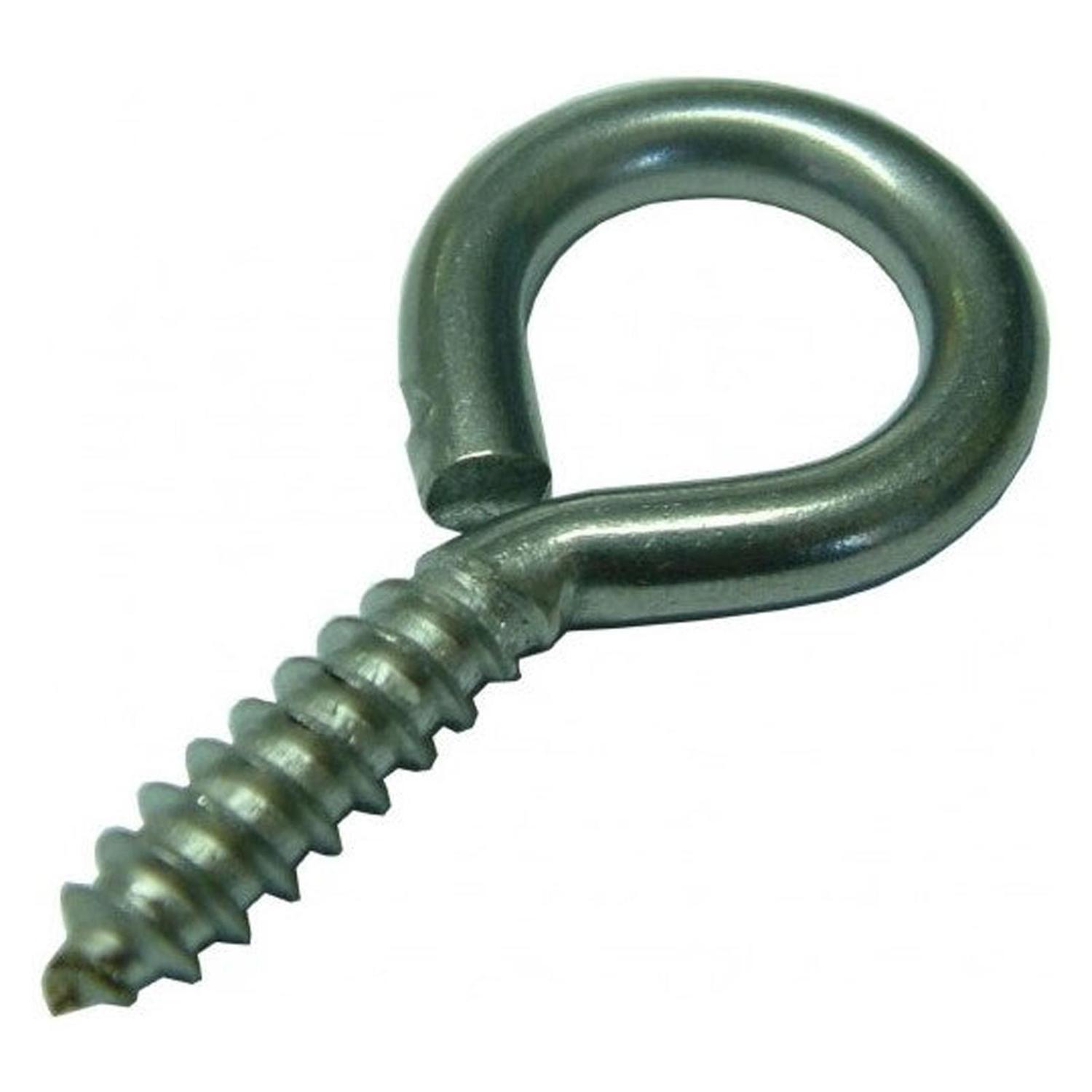 Screw Eye Stainless Steel 2-3/16 inch