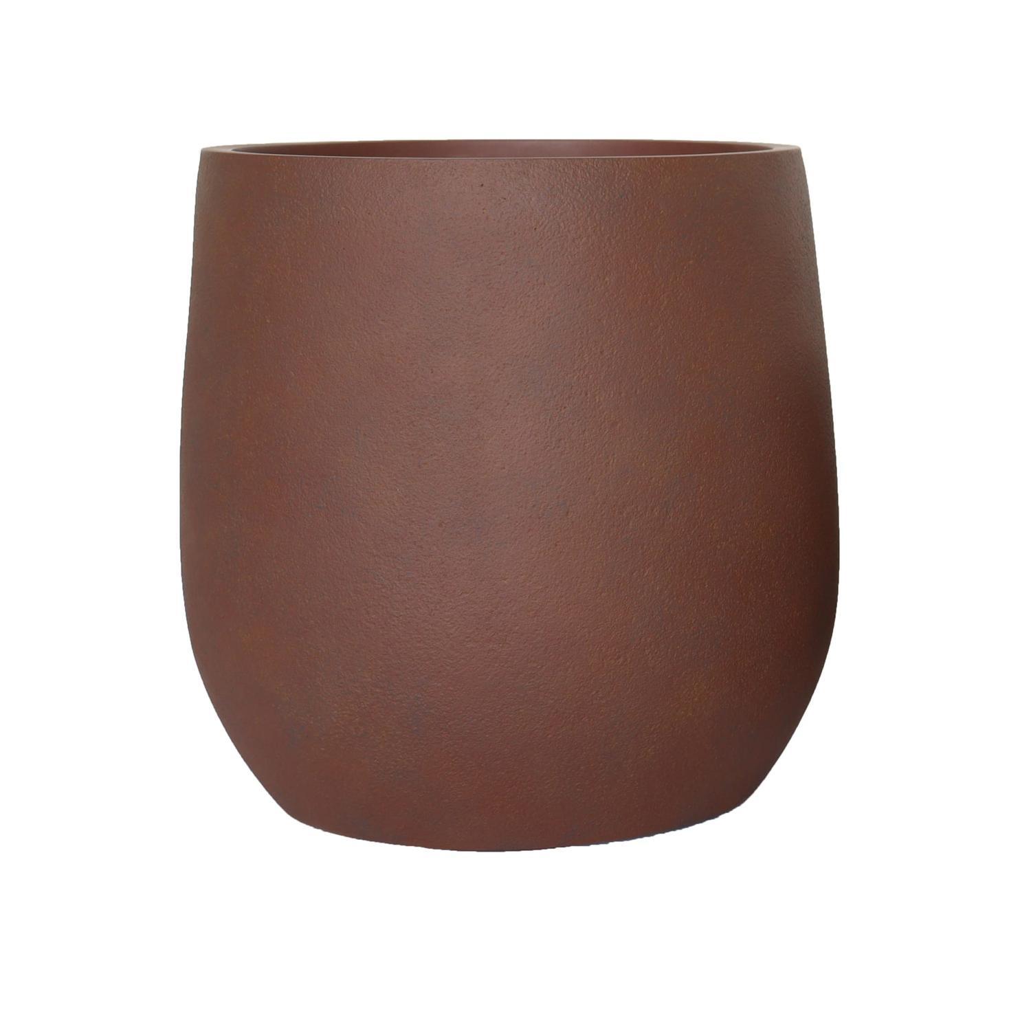 Rose Clayfibre Pot Large Rust