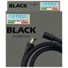 Shower Hose 1.5m Opaque Black