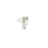 Window Handle Wedgeless High Profile Left Hand  Off White