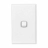 EXCEL Light switch SINGLE White