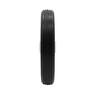 Rubber Tyred Plastic Centered Wheel 130mm White