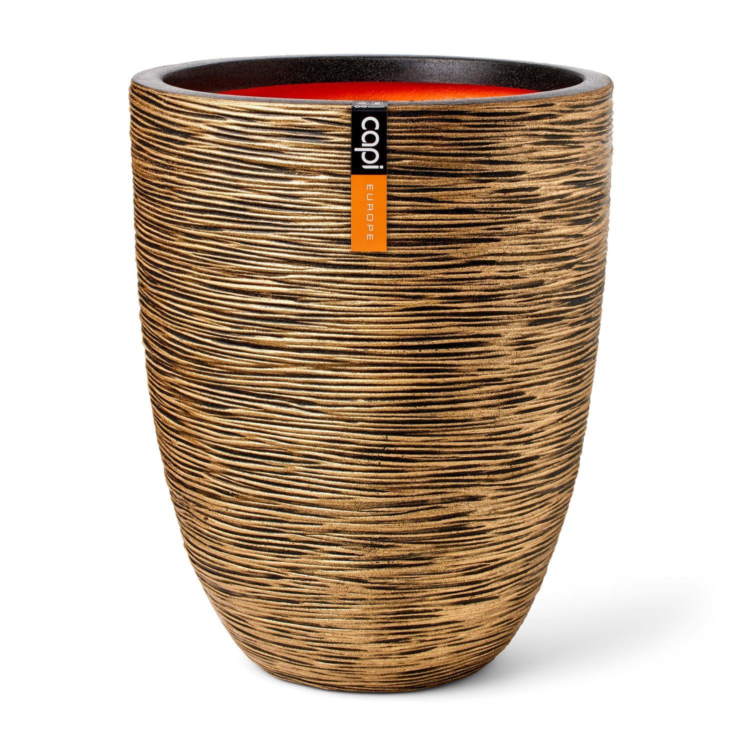 Lightweight Rib Elegant Pot Gold M