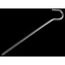 Ceiling Hooks 9.5x200mm Galvanised