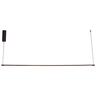 Abe Linear LED Pendant 120cm Black