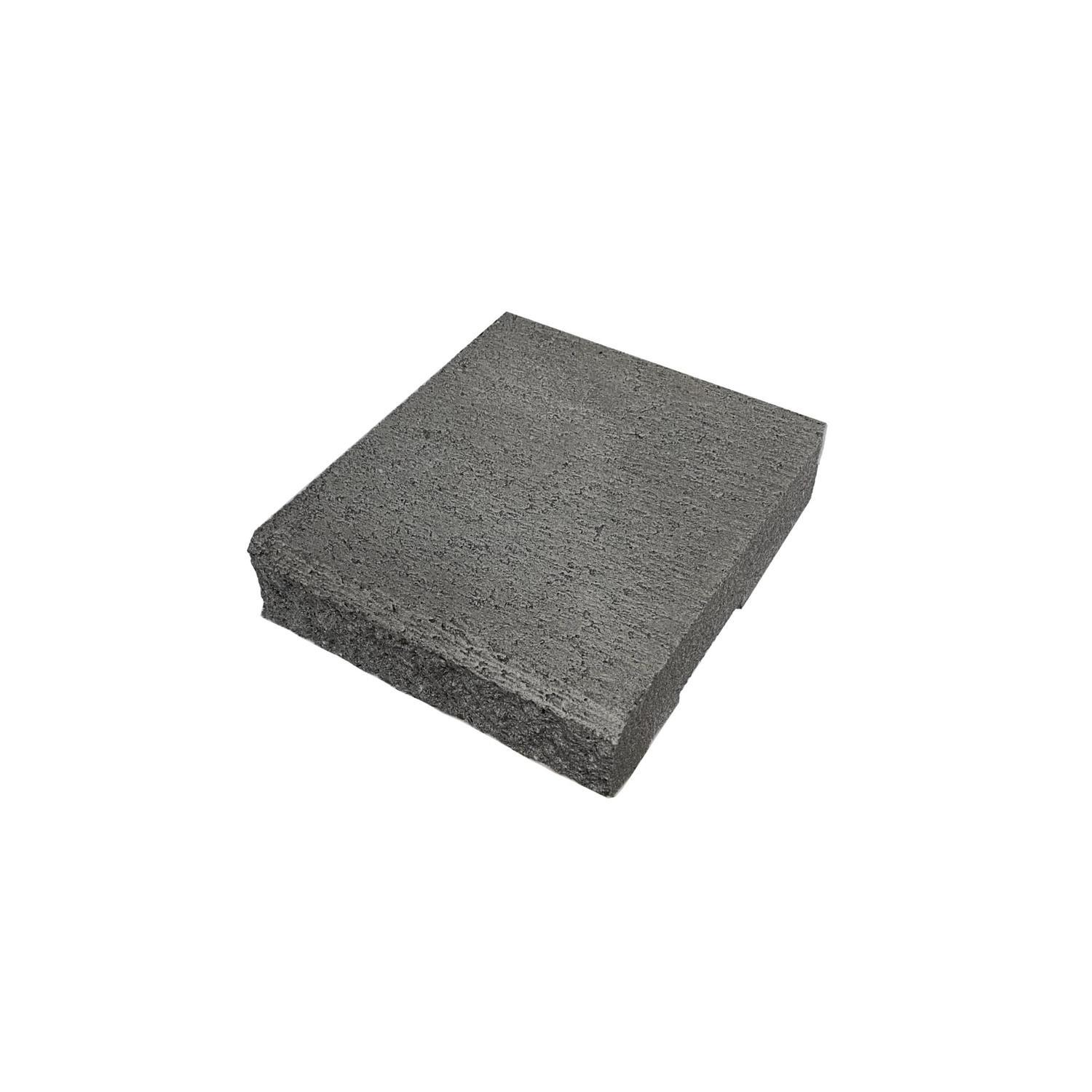 Retaining Wall Block H: 60mm, L: 195mm, D: 225mm Charcoal