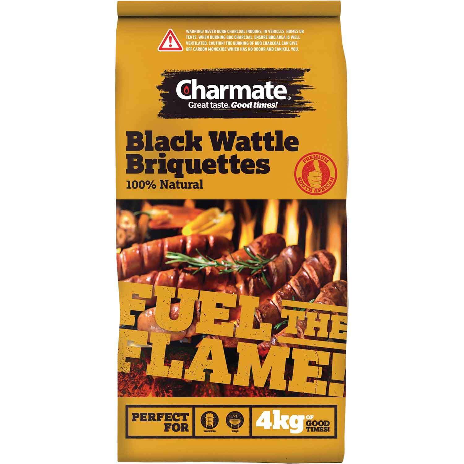 Black Wattle Briquettes 4kg