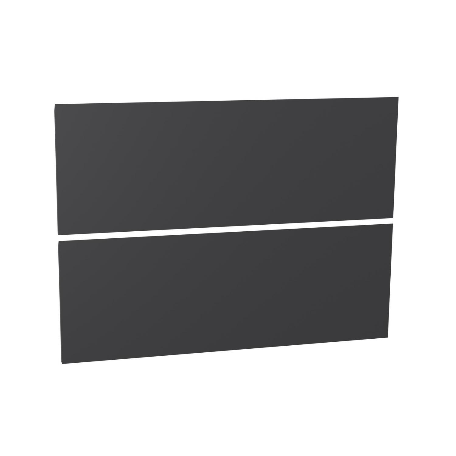Floor 2 Drawer Handleless Drawer Front Set