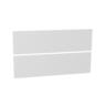 Wall Hung Vanity Cabinet Handleless Drawer Front Set 900mm Arctic Ice