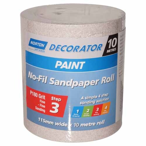 Sand Paper No-fill 180 Grit