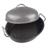 Covered Oven Roaster - Grey