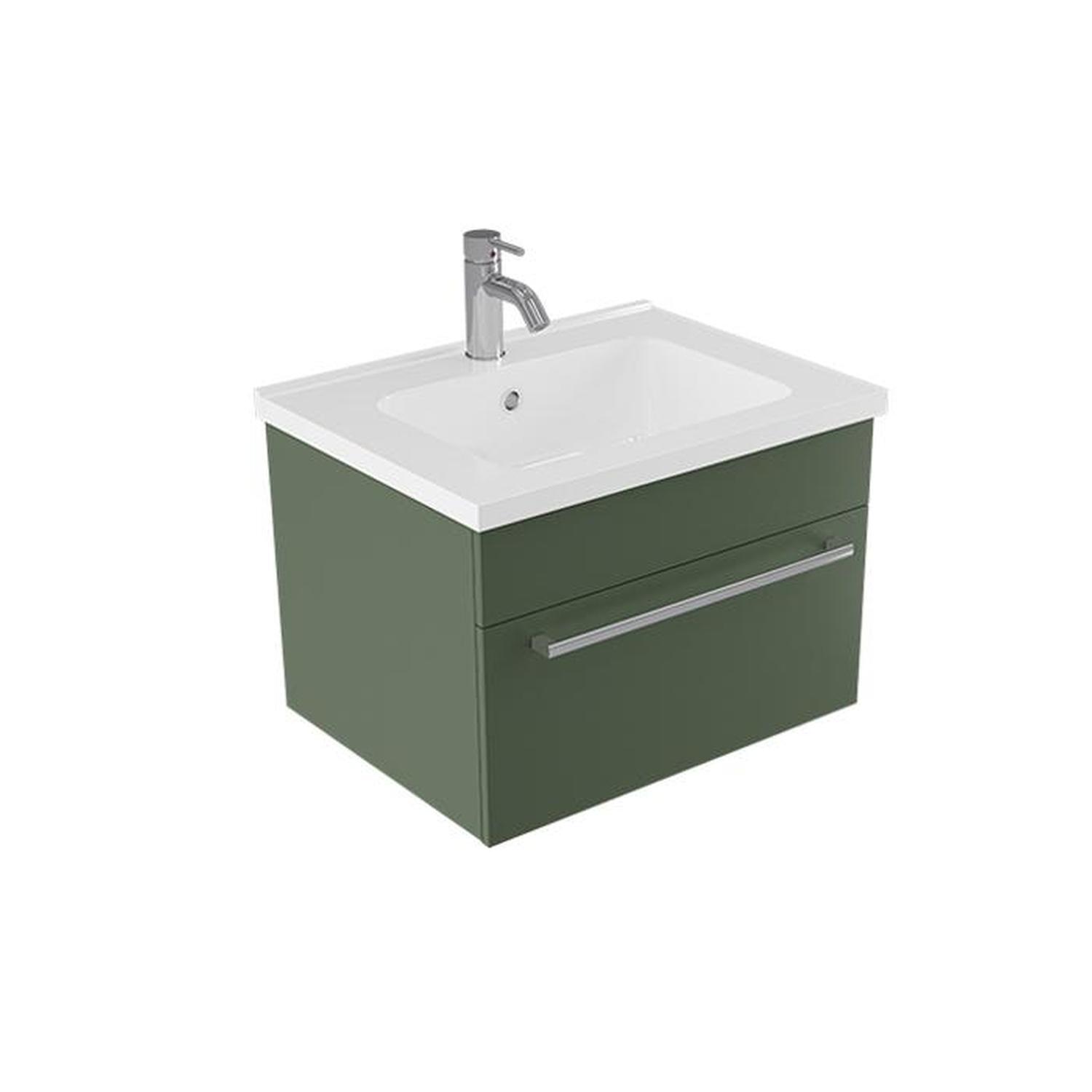 Wall Vanity 600mm Green