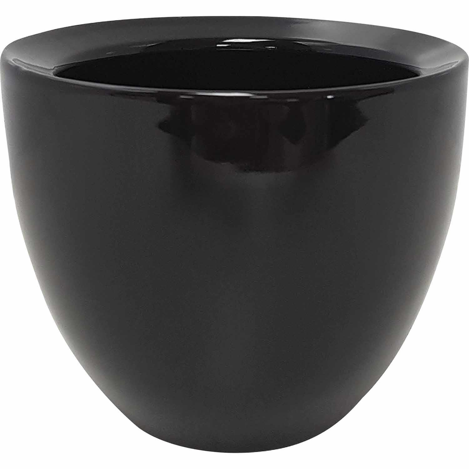 Round Rim Indoor Ceramic Pot
