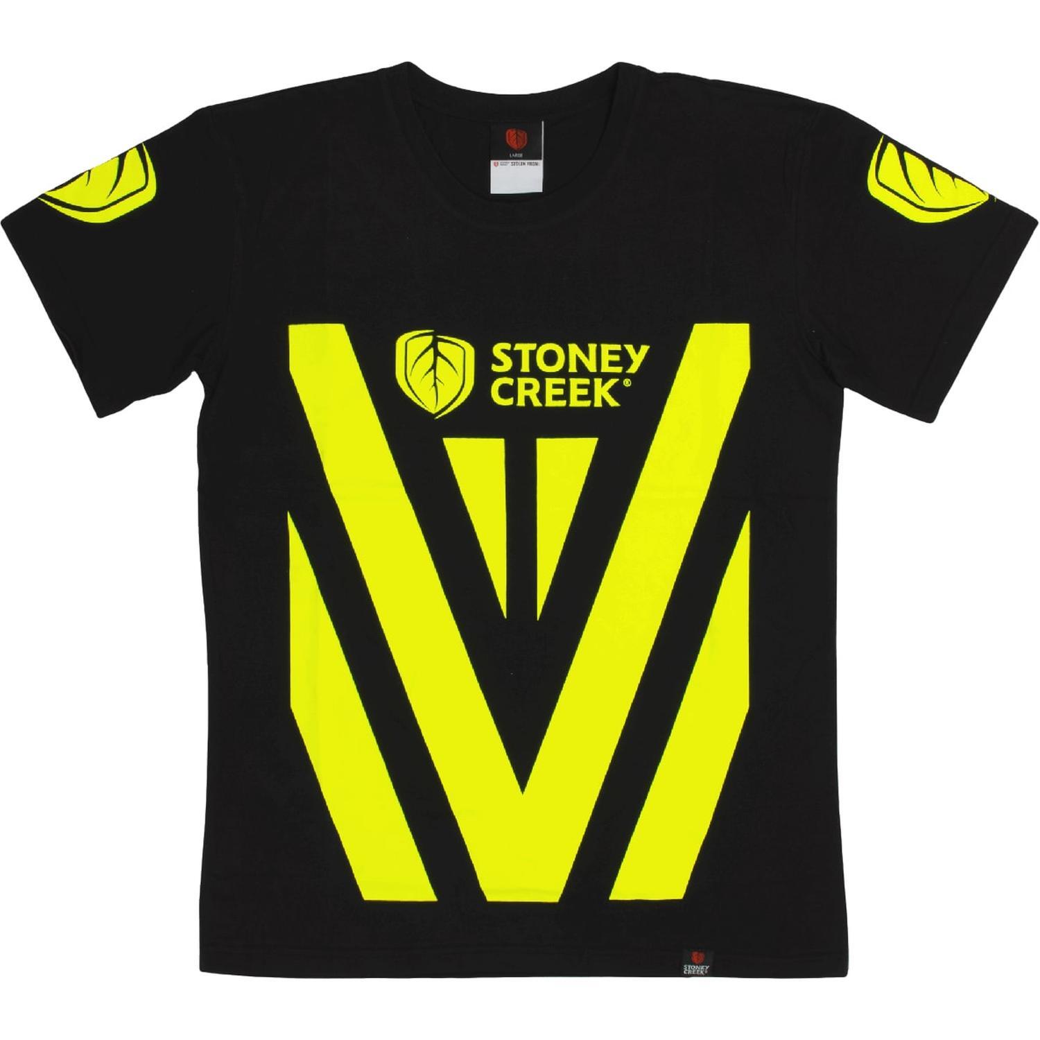 Tee M Black/Yellow